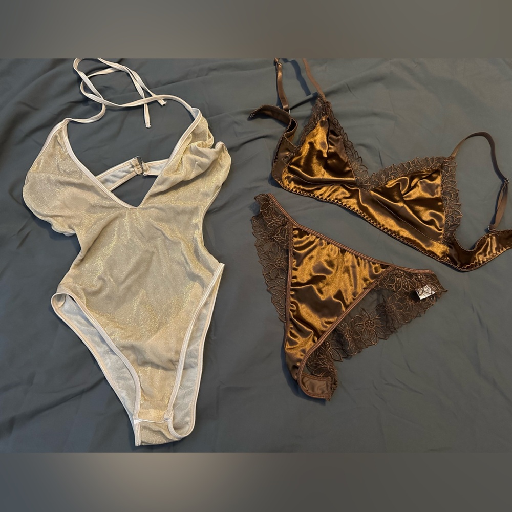 Selling 15 NWOT lingerie pieces. All size XL but fit like L